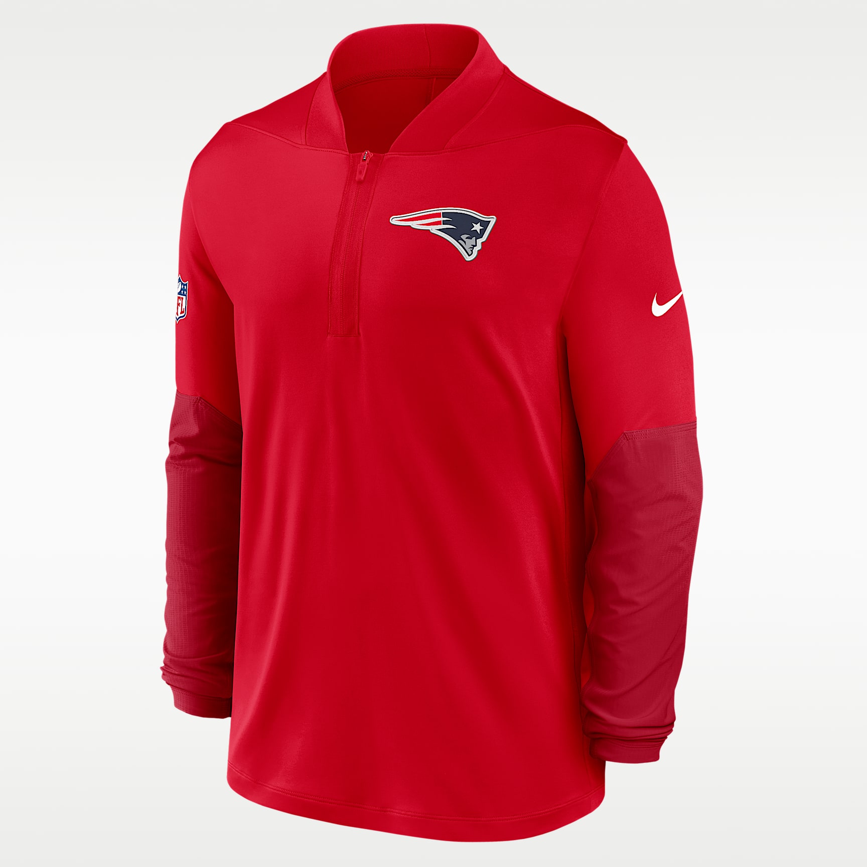 New England Patriots Feel The Pressure Men's Nike Dri-FIT NFL 1/2